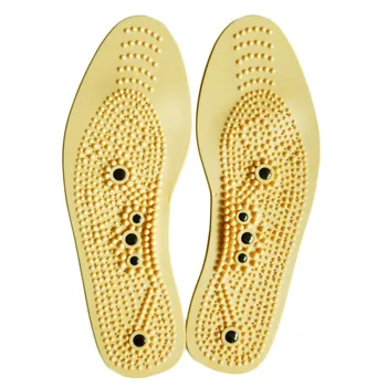 

2020 Men Women Magnetic Therapy Insole Transparent Silicone Anti-fatigue Health Care Massage Insoles Shoes Accessories