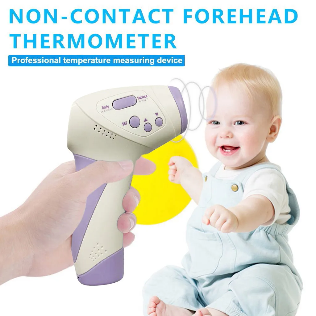 

Intelligent Infrared Thermometer Home Office Accurate Measurement Of Human Body Objects Handheld Digital Thermometer Portable