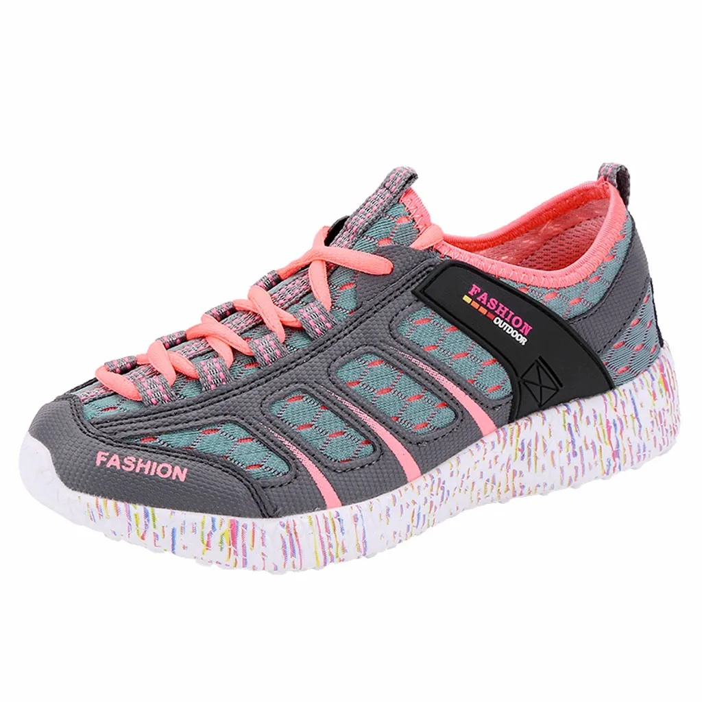 

Women's mesh shoes sports shoes casual shoes spring and summer outdoor breathable mesh upstream shoes sneakers