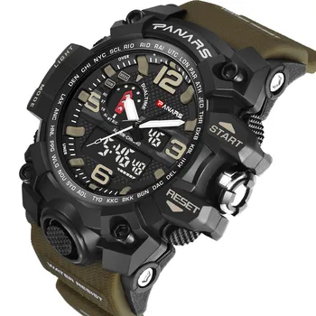 

Two Place Multi Function Dual Display Pointer Luminous Sports Electronic Watch