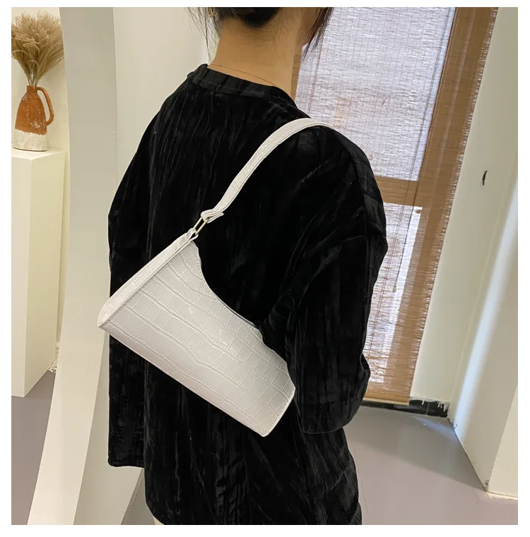 Summer Lace Floral Stitching Shoulder Bag for Women 2022 Soft PU Leather Underarm Bags Beach Travel Handbag Girls Small Tote Bag