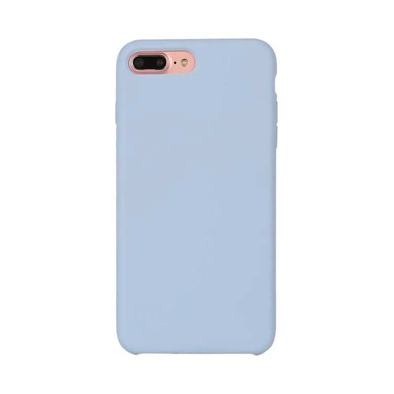 Роскошный официальный жидкий силиконовый чехол для iPhone 11 Pro Max X XS XR iPhone 6 S 6 S 7 8 Plus 6Plus 7Plus 8 Plus чехол для телефона - Цвет: Lilac purple