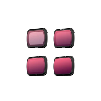 

4 in 1 Mavic Air 2 Neutral Density lens filter set ,ND4, ND8, ND16,ND32 filter for DJI Mavic Air 2 Drone Accessories