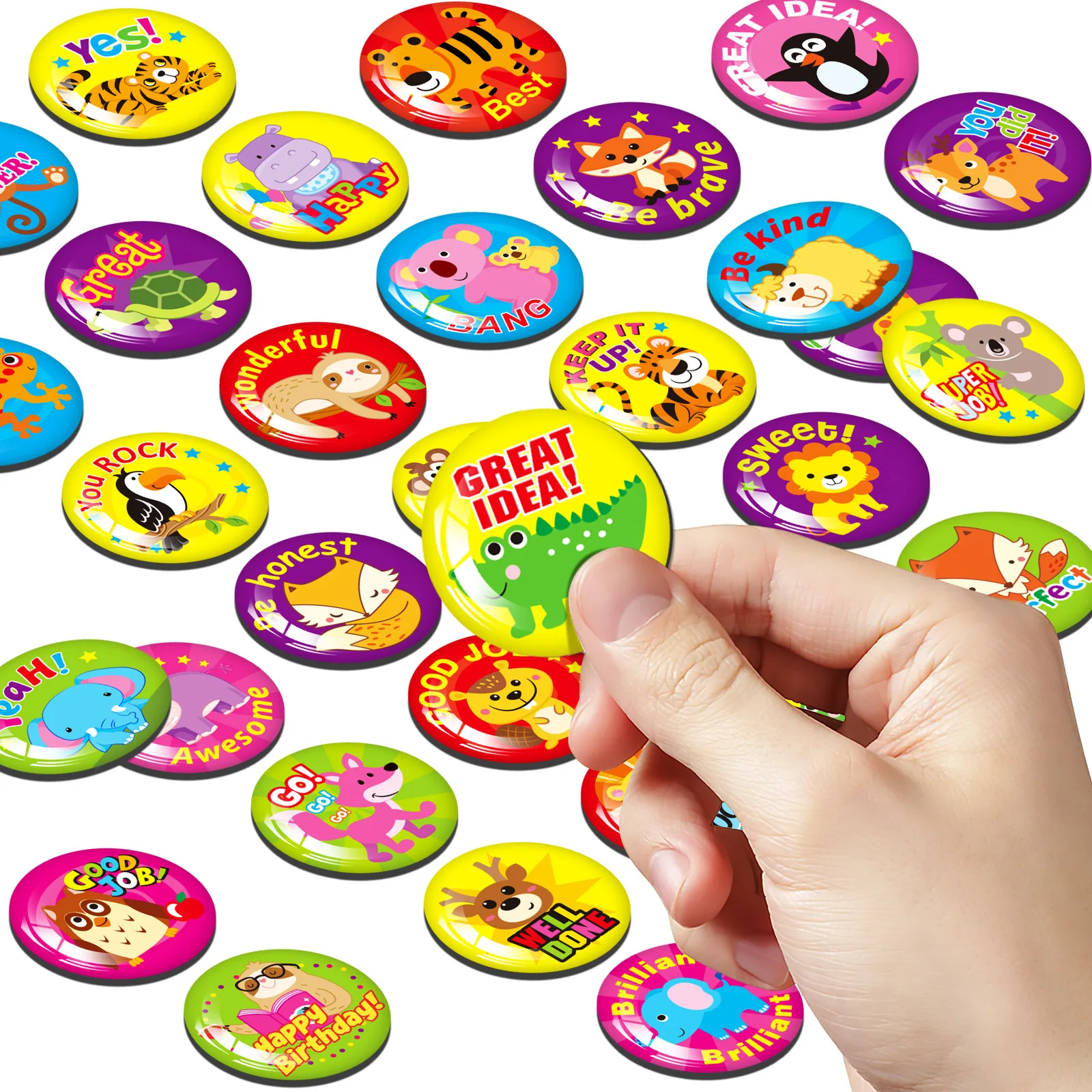 30pcs/set Cartoon Fridge Children Souvenir Cute Animal