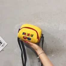 INS с героями «Улица Сезам» квадратный мешок слинга модные Повседневное Стиль Мода классная, с принтом уличных для танцев сумка через плечо