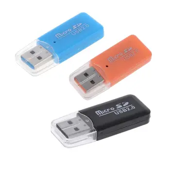 

High Quality Micro USB 2.0 SD TF Card Readers Adapters For Computers Tablet PC Gadgets for game consoles