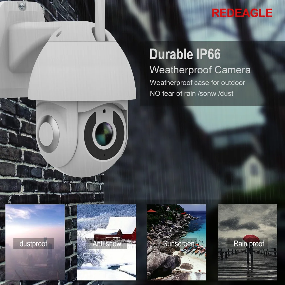 IP камера Tuya Smart Life Wi Fi 2 МП 1080P HD PTZ|Камеры видеонаблюдения| |