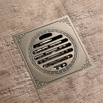 

Hideep Copper Antique Copper Floor Drain Large Displacement Bathroom Deodorizing Bronze Floor Drain Manufacturers Direct Selling