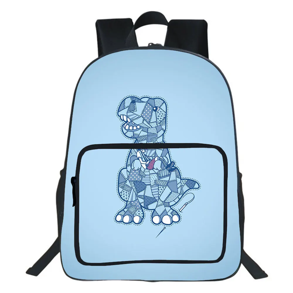 16 Inches Dinosaur Backpack 3D printing Bag Student Schoolbag Teen Schoolbag Travel Bag Boy girl Gift Mochila