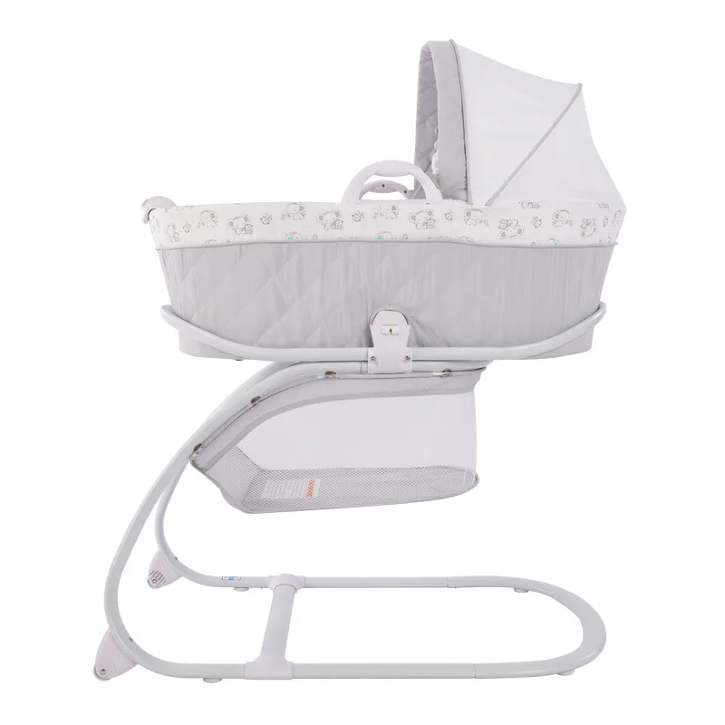  Portable Folding Neonatal Baby Shaking Bed Vibration Multifunctional Baby Playing Bed Shaking Bed C