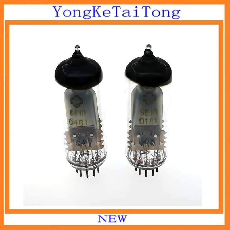 

2PCS/LOT 6E1 Cat Eye Indicator The Soviet union Tube 6E1n generation EM80 EM81