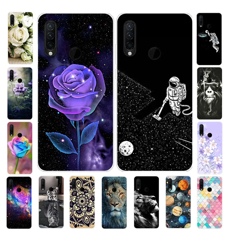 

Case For Lenovo K10 Note Cover Silicone Soft TPU Flower fundas For Lenovo K10 Note Case K10note Phone Cases K 10 Note Coque