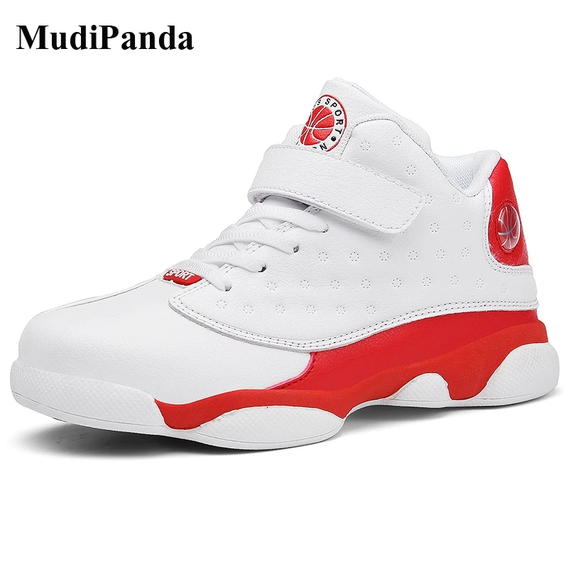 

MudiPanda Boys Basketball Shoes 2020 New Kids Sneaker Outdoor Big Children Non-slip Sports Shoes Footwear Shoes Basket Sport