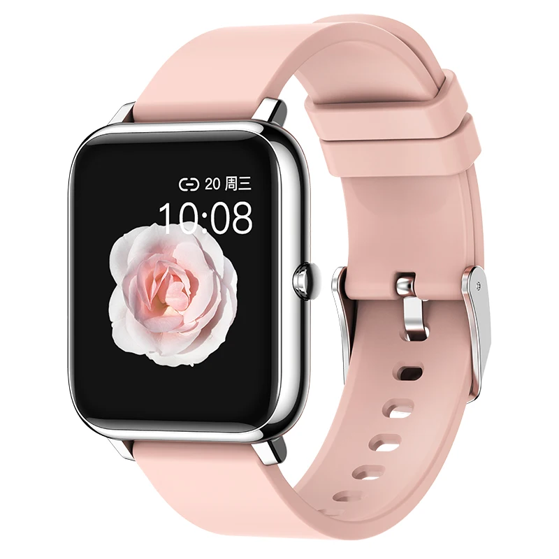 

P22 Smart Watch Men Women Sport Clock Fitness Tracker Heart Rate Monitor Sleep Monitor Ip67 Smartwatch For Oppo Android Ios