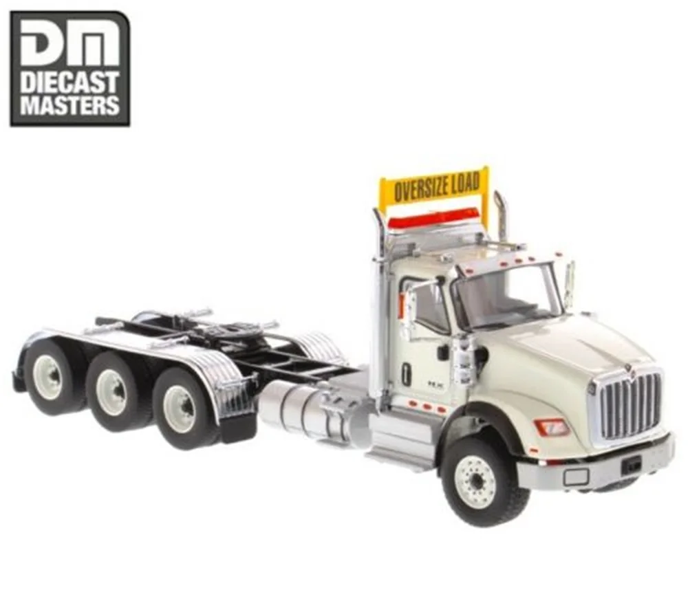 Бренд Diecast Masters 1/50 белый прицеп 71007 Международный HX620 день кабина тандемный трактор