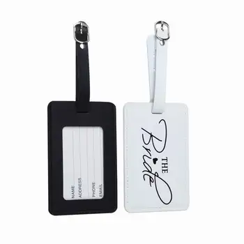 

100pcs Mr Mrs Bride Groom Wedding Couple Luggage Tag For Suitcase Travel Accessories ID Label Wedding Gifts