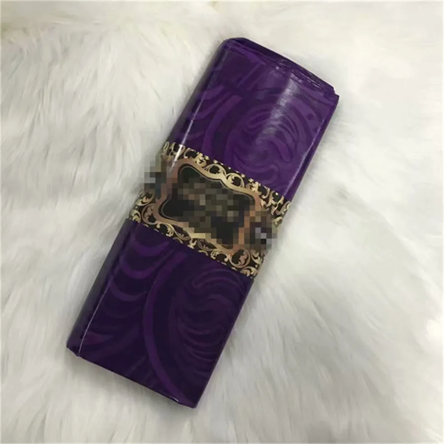 Базен Riche Getzner фиолетовый Tissu африканская кружевная ткань последняя мода для женщин бассейн Riche Getzenr морская парча 5 ярдов