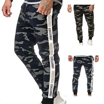 

Camouflage Streetwear Pants Men Plus Size Sports Fitness Trousers Sweatpants Elastic Male Joggers With Drawstring Popular 2020