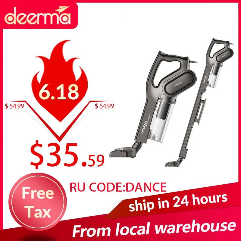 Deerma Dx700s Dx700 Handheld Vacuum Cleaner 1l Capacity Dust Box Low Noise Triple Filter Vertical Dust Collector 2 In 1 Vacuum Cleaners Aliexpress