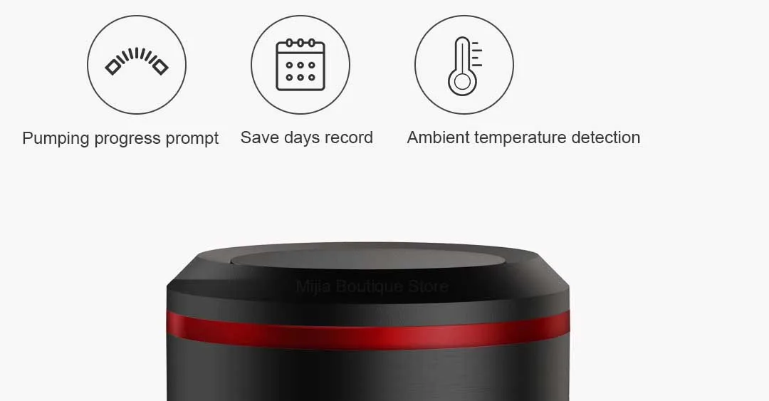 Xiaomi Youpin Интеллектуальная электрическая вакуумная вилка для сохранения вина светодиодный дисплей зарядка через usb длительное сохранение умный дом
