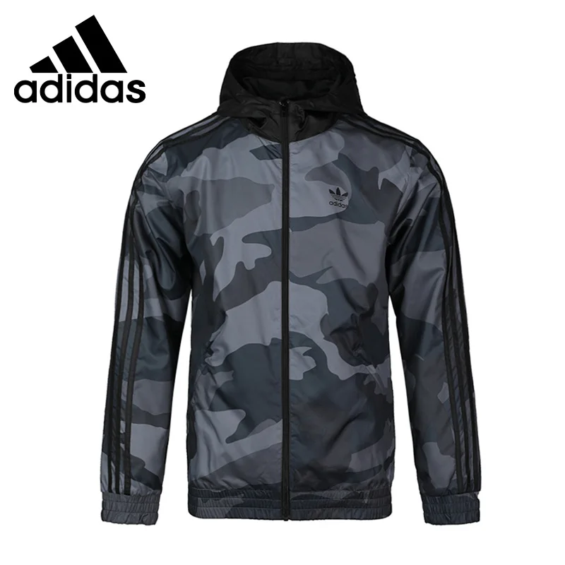 Menos que cemento Marte Novedad! chaqueta de hombre con capucha y camuflaje Original de Adidas -  AliExpress