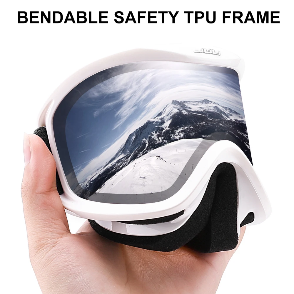 MAXJULI Brand Professional Ski Goggles Double Layers Lens Anti-fog UV400 Ski Glasses Skiing Men Women Snow Goggles 3