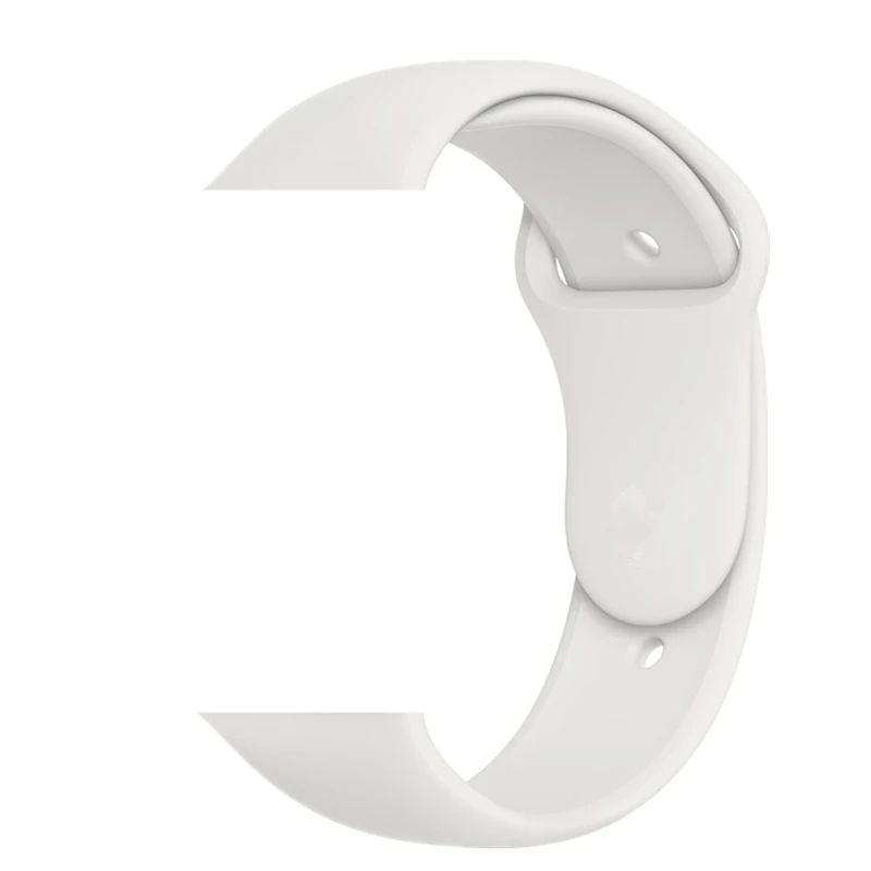 2 шт./лот IWO 8 plus Смарт-часы MTK2502C красная круглая кнопка 44 мм серия 4 reloj deportivo hombre для iphone 6 7 X IWO 6 7 обновление - Цвет: White