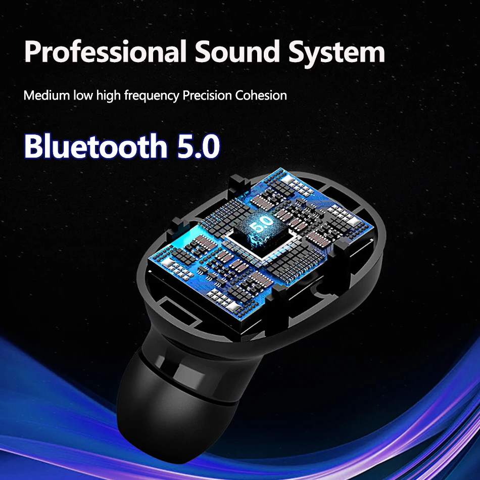 Earphone TWS Headset Auricular Bluetooth Earphones Headphone For A Mobile Phone In Ear True Wireless Earbuds For iPhone Xiaomi