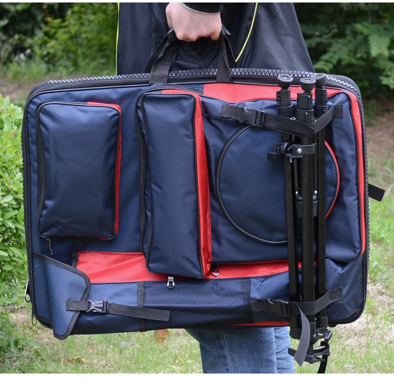 4K Artist Sketching Bag Large Capacity Student Travel Easel Bag Waterproof Backpack Board Sketch Tool Art Bag Painting Supplies