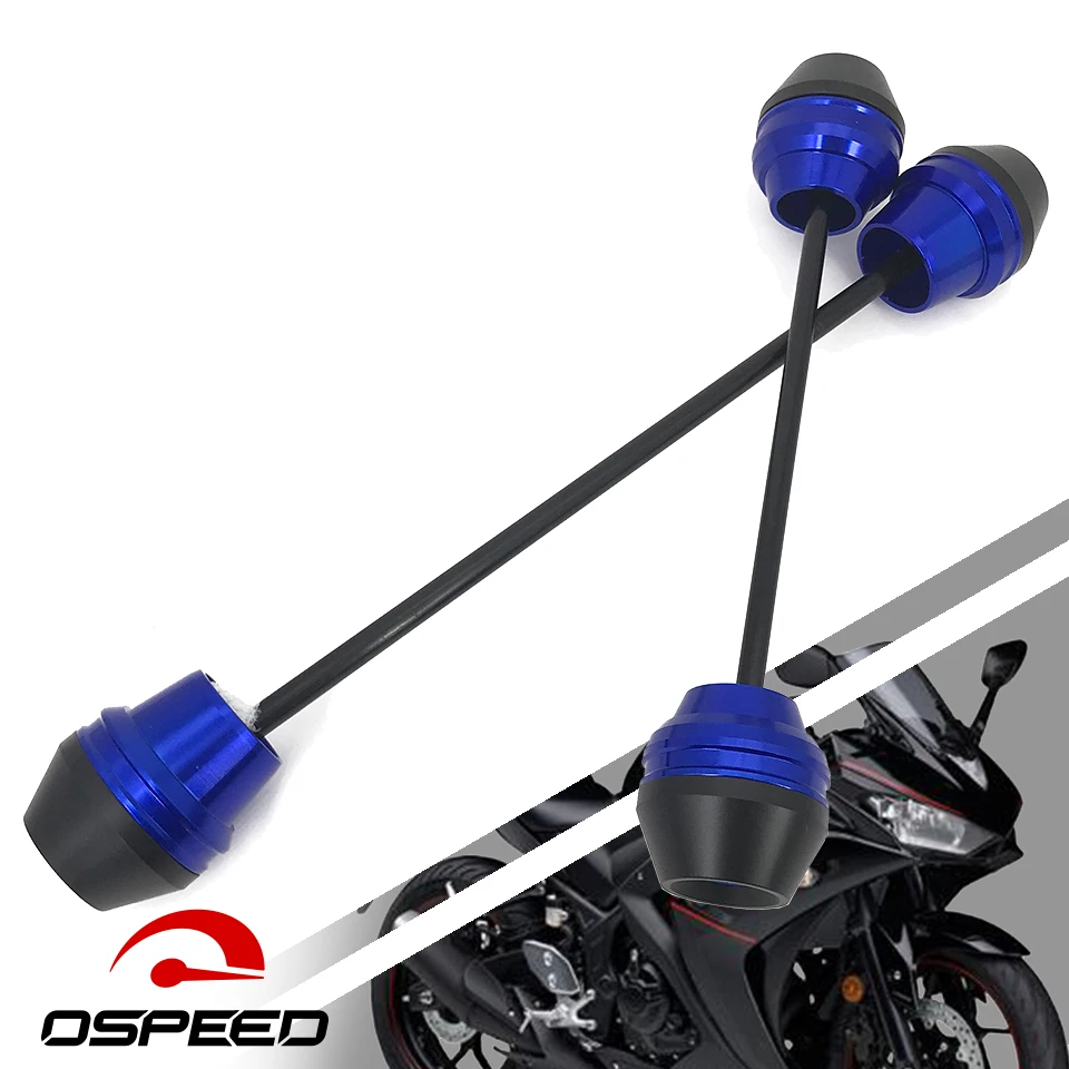 For Yamaha R3 YZF R25 MT03 YZE-R3 YZF-R25 MT-03 2020-2016 Motorcycle Crash Axle Front Rear Wheel Fork Sliders Cap Protector