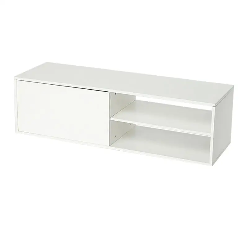 Tv Stand Tv Cabinet White Living Room Furniture Modern Tv Table Entertainment Monitor Stand Flat Screen Monitor Riser Console