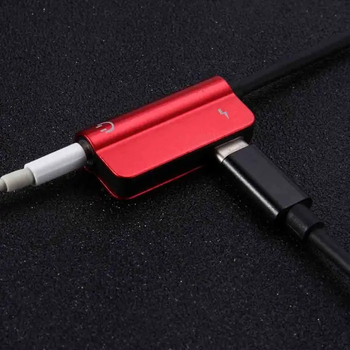 USB C аудио кабель 2 в 1 type-C до 3,5 мм разъем для наушников адаптер приемник аудио сплиттер для Xiaomi 8 VH99