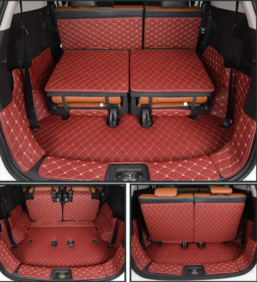 Для chana cx70 cx70t волоконный кожаный коврик для багажника автомобиля, коврик для багажника, багажный коврик, прочный роскошный 5d лайнер