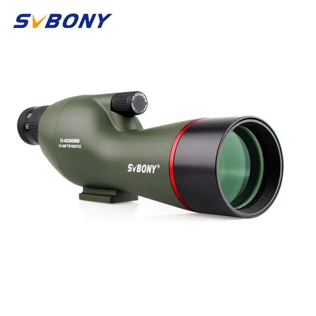  US $66.94 SVBONY SV19 Spotting Scope 45x60SE Waterproof Archery Hunting Birdwatching Monocular Telesco