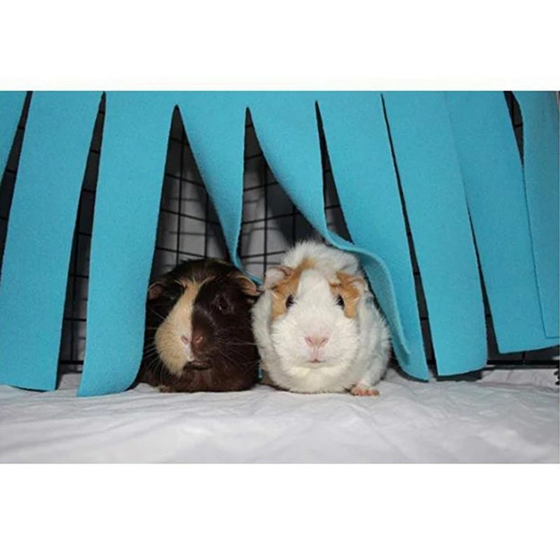 

2019 Blue New Pet Tent Fringe Strip Design Kennel Small Pet Bed Soft And Hot Cute Foldable Small Pet House Cotton Hideaway