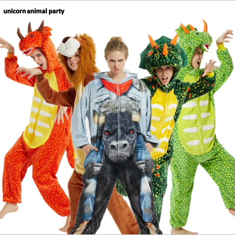 

Kigurumi Onesies Men women Cosplay tauren halloween Christmas Party Pajamas Pyjamas costumes carnival costume