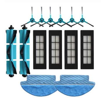 

Mop Cloth Pad Rag Main Brush Roller Side Brushes HEPA Filter for Cecotec Conga 3090 Vacuum Spare Parts Accessories