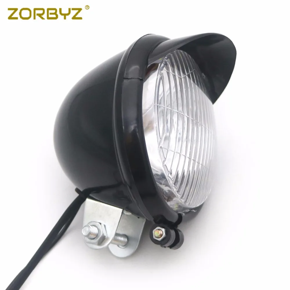 ZORBYZ 5 ''черный/хром ABS Светодиодный прожектор мигает Противотуманные фары Белый Ангел глаз лампа для Harley Honda Виктори на заказ