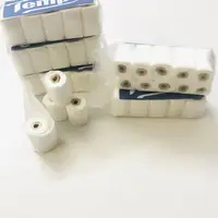 New 1 Set 1/12 Dollhouse Mini Paper Towel Roll Model Toilet Tissue Decoration Dolls House Bathroom Accessories 1