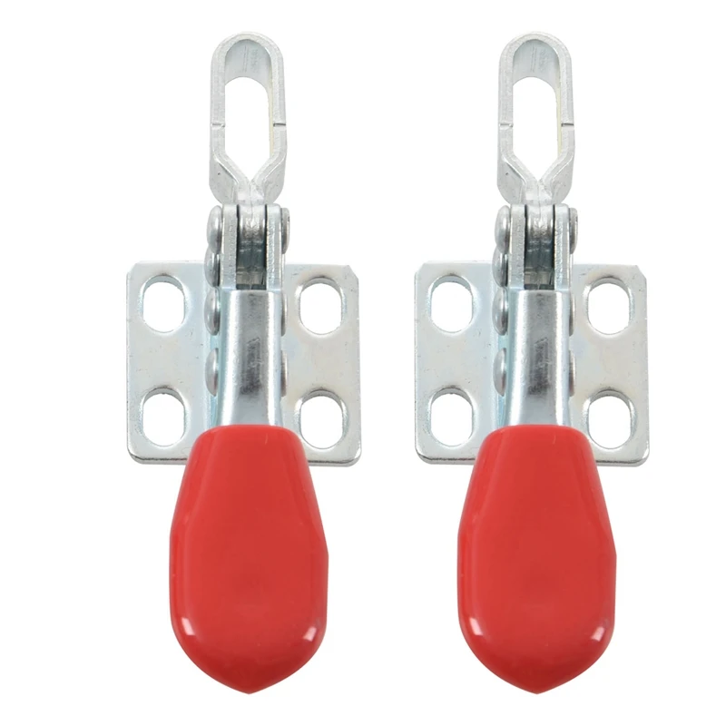 

2 Pcs GH-201B 900N Capacity Quick Holding Horizontal Toggle Clamp