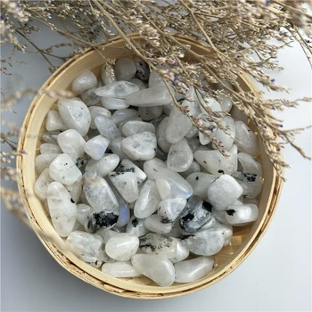 

natural rainbow moonstone tumbled stone
