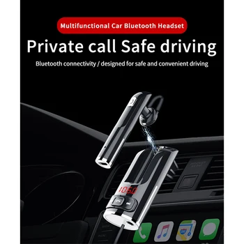 

BC46 Car FM Transmitter Bluetooth 5.0 Quick Charger Handsfree FM Modulator Auto MP3 Player AUX Audio Play Car Accessories