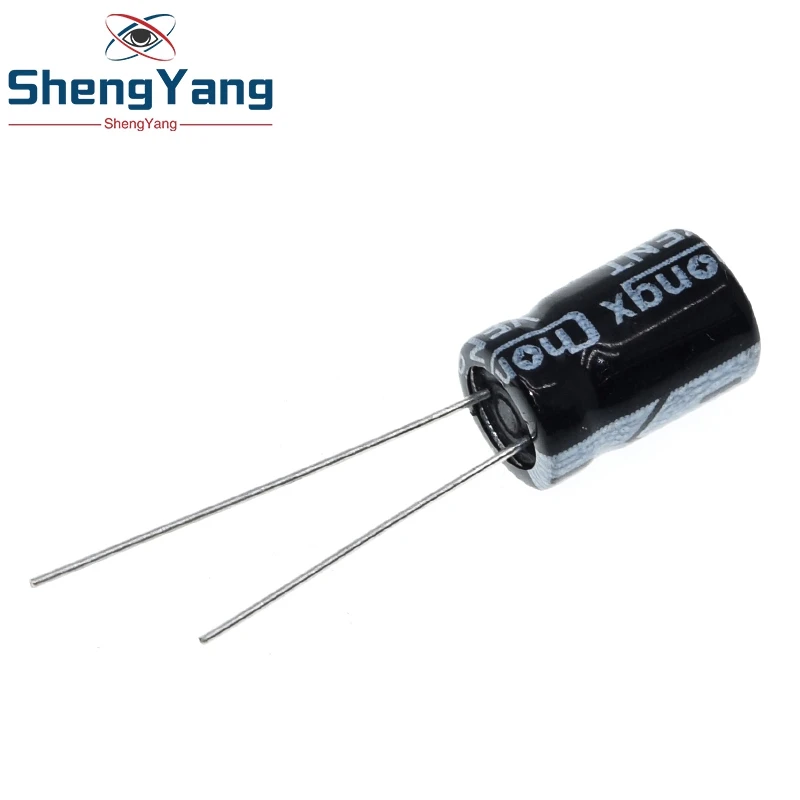 50/100 Stück hochwertige TZT 50V 100UF 8*12mm 100UF 50V 8*12 Elektrolytkondensatoren – Detail 3