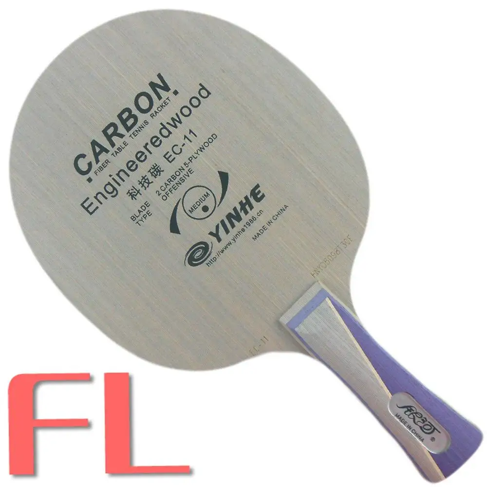 FL long handle Yinhe Млечный Путь галактика EC-11 EC11 EC 11 настольный теннис пинг понг лезвие - Цвет: FL long handle
