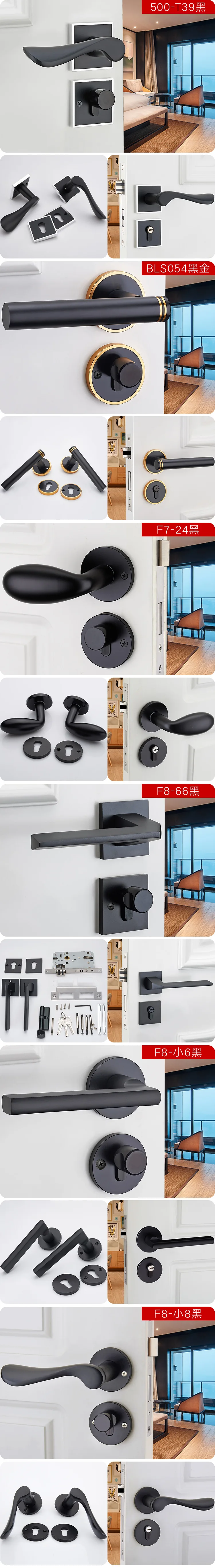 Description Picture 3 of itemDoor Lock Indoor Bedroom Wooden Door Mechanical Door Lock Household Hardware Lock Indoor Door Lock Simple