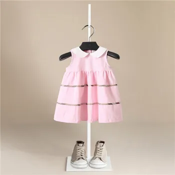 

2020 Girls Dress Summer New Baby Girl Female Baby Cotton Logistics Dress Baby Cotton Floral Princess Dresses Girl Bebe dress