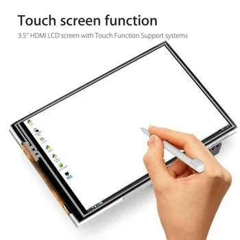 

60 frames Touch Screen Module Supplies TFT LCD Display Case With Heatsink
