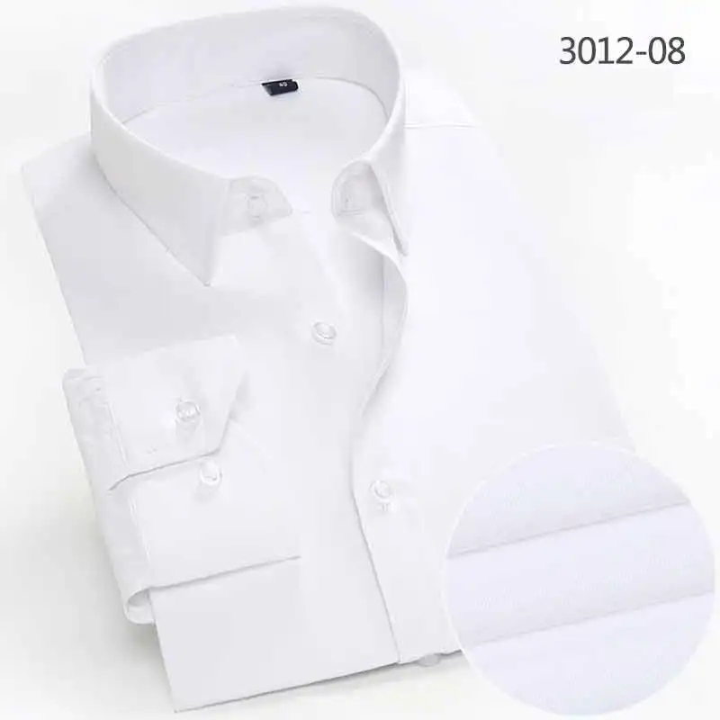 White shirt Деловая Мужская и женская профессиональная одежда с индивидуальным логотипом, мужская деловая рубашка, рубашки для джентльменов, официальные рубашки для мужчин - Цвет: White shirt