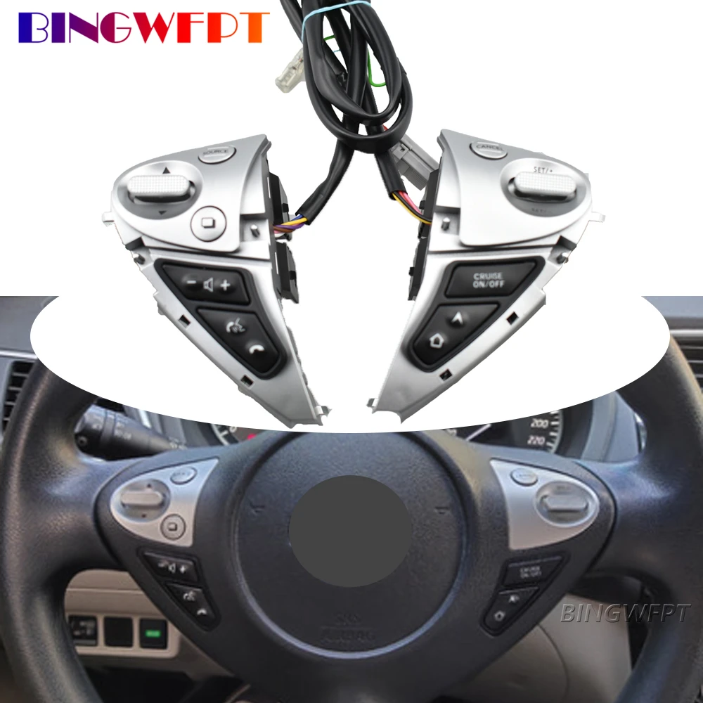 Steering Wheel Control Button Switch Multifunction Volume Phone Audio Switch for Nissan Sylphy