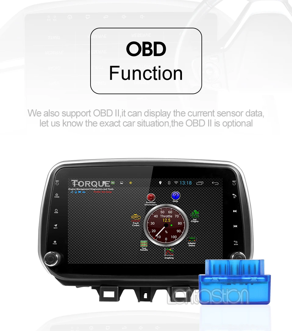 Clearance Android 9.0 car dvd gps player for hyundai Tucson ix35 2018 car dvd gps navigation raido video  player 1 din car stereo 9